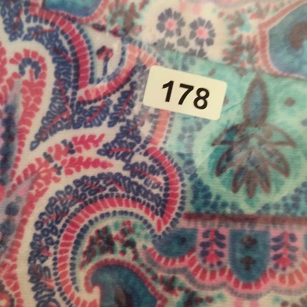 Talbots Sleeveless Dress Woman's Size 1X Multicolor Paisley Stretch Knit - Picture 14 of 14